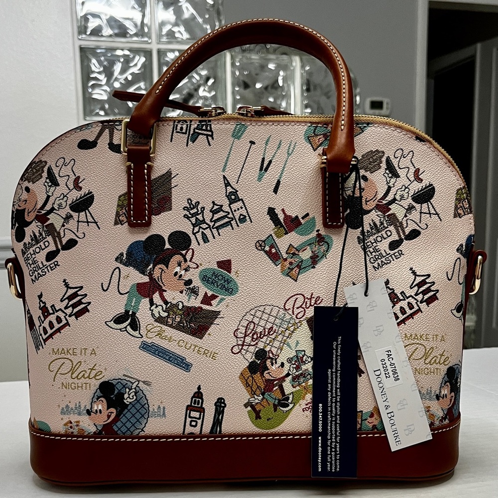 Dooney & Bourke Collection Features Mickey and Minnie Mouse Food Festiva…